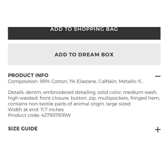 Gucci Embroidered High-rise Flared Jeans - Mid denim 24 new - Picture 8 of 12